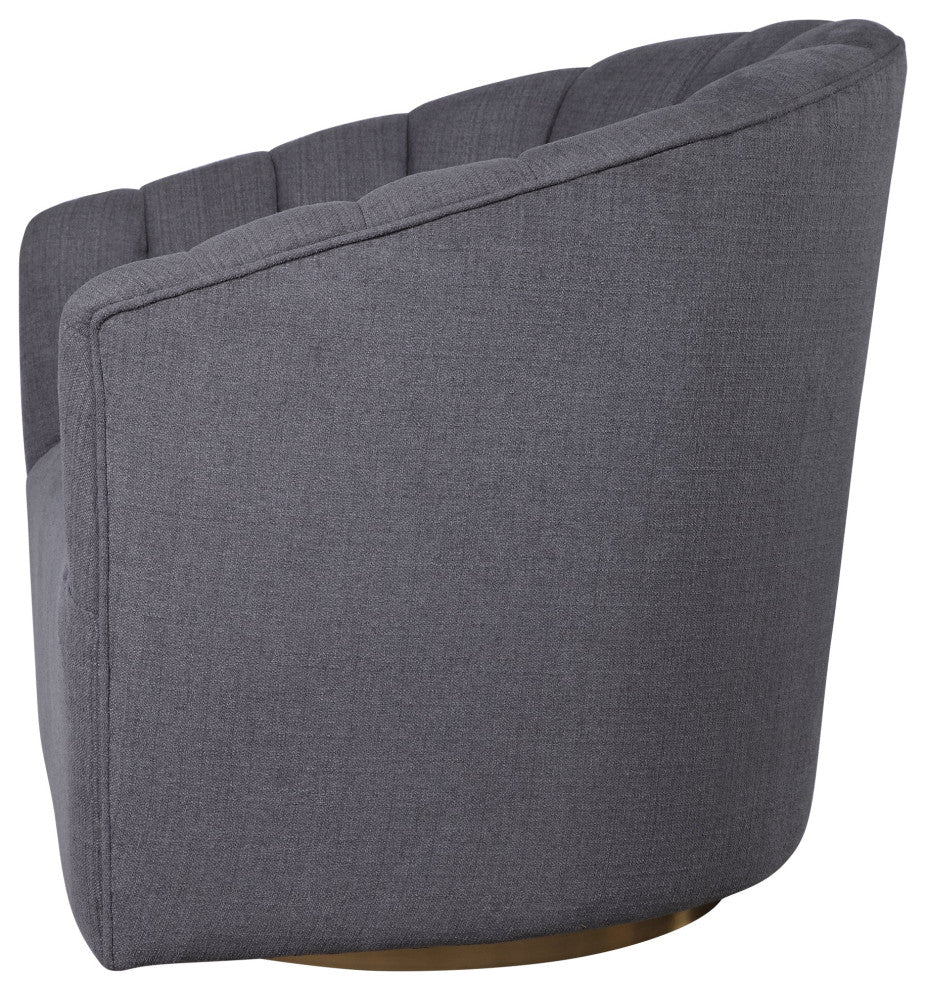 Uttermost Cuthbert Modern Swivel Chair