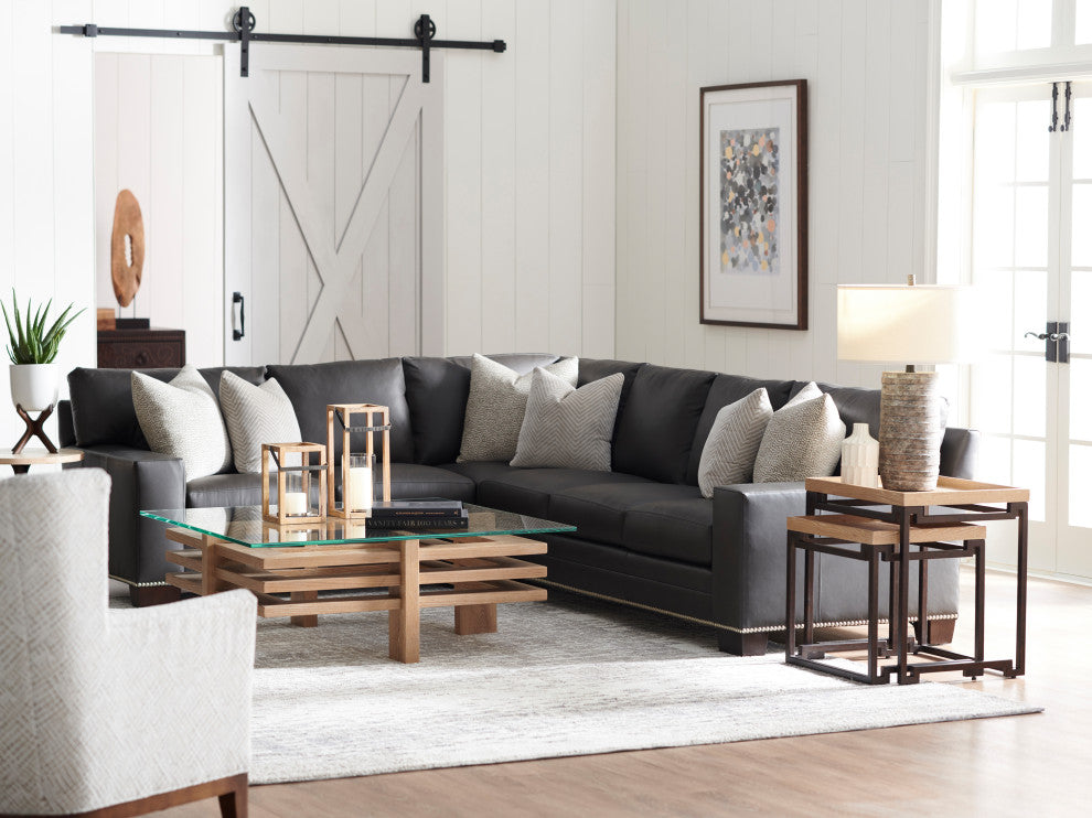Braxton Leather Sectional