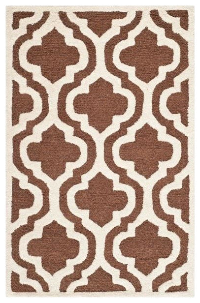 Safavieh Cambridge CAM132H 6' Square Brown Rug