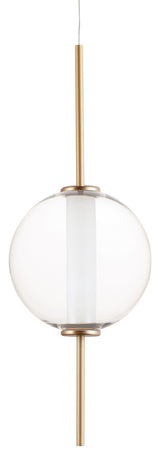 ET2 E11040-24 Axle 8"W LED Mini Pendant - Gold