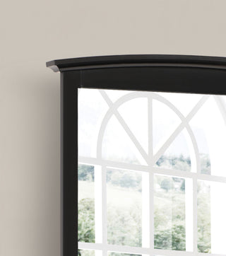 Cambria Arched Mirror, Black
