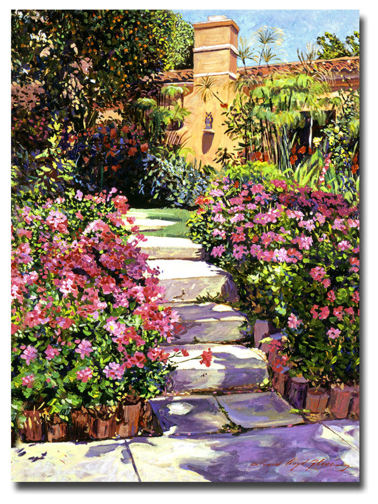 'The Five Steps' Canvas Art by David Lloyd Glover