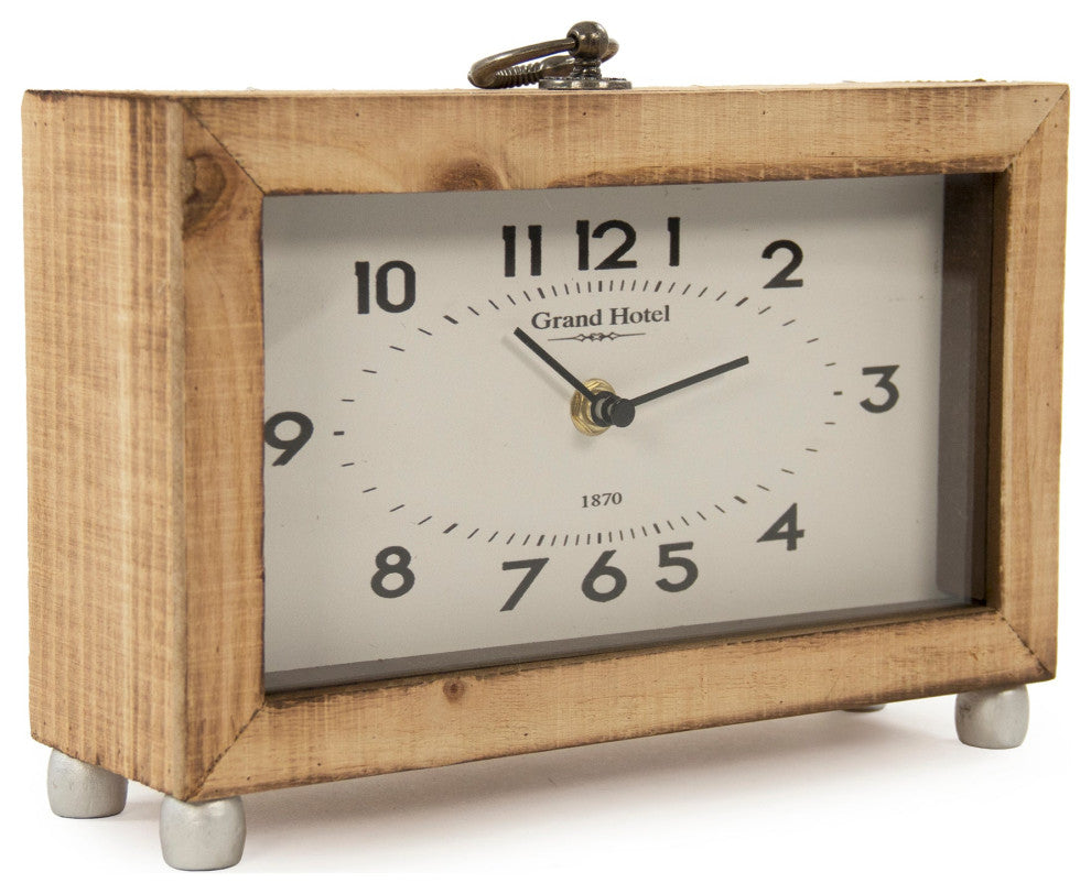 Wooden Box Clock