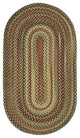 Capel Sherwood Forest Amber 0980_150 Braided Rugs - 11' 4" X 14' 4" Oval