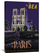 Fly Bea Paris, 24"X36"