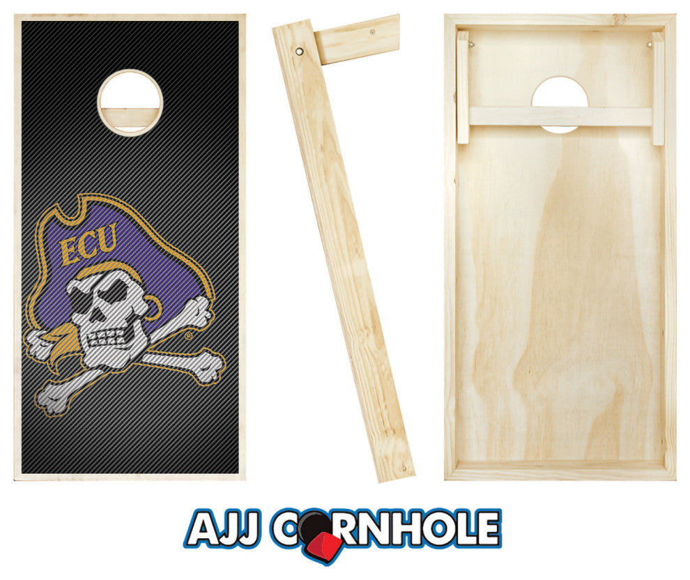 East Carolina Slanted Cornhole Set