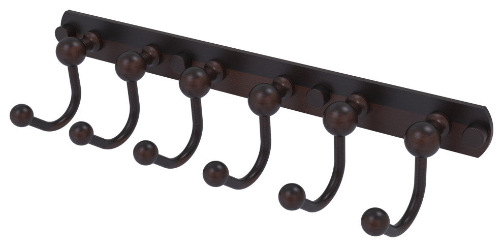 Prestige Skyline 6 Position Tie and Belt Rack, Venetian Bronze