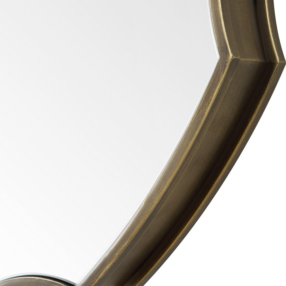 Uttermost - 09976 - Mirror - Gearing Up - Antiqued Golden Bronze