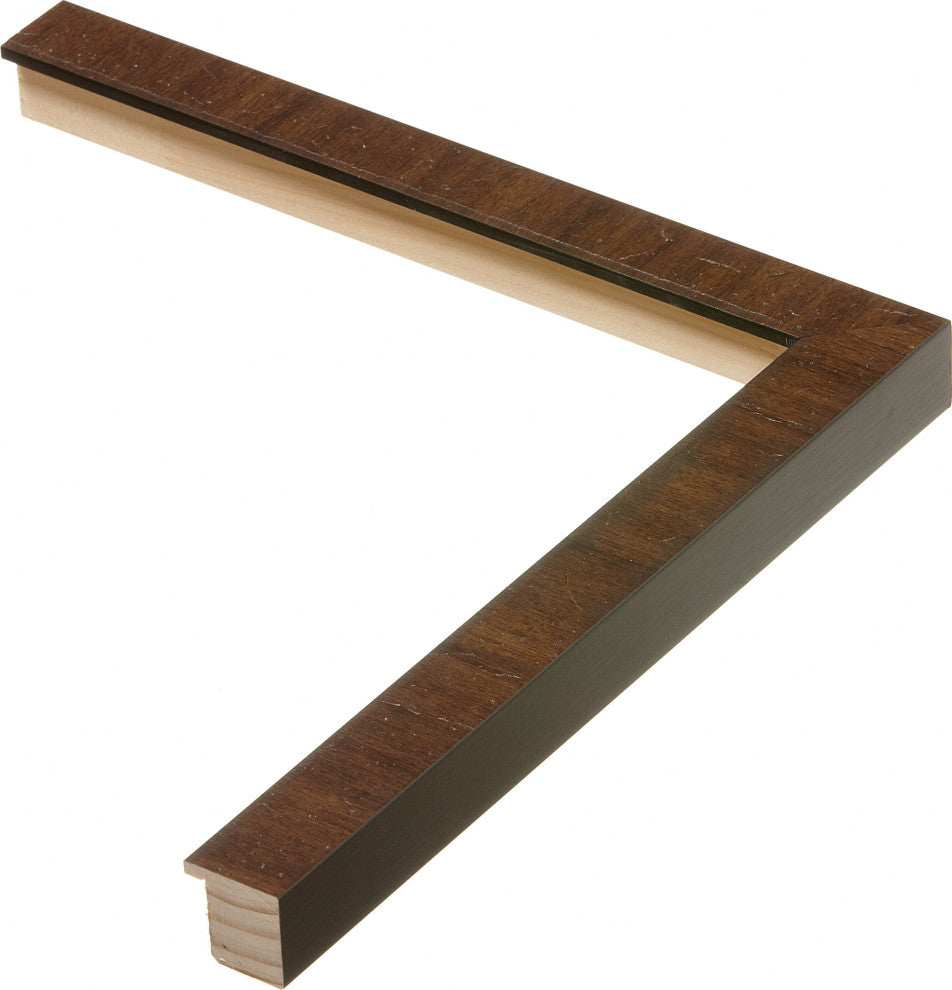 Bravo Brown Picture Frame, 1-1/4", Easle Back, Modern, 8 x 10
