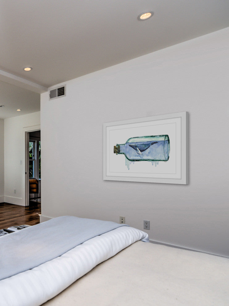 "Seaglass" Framed Print by Rachel Byler