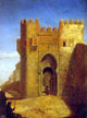 Cecilio Pizarro Toledo: Puerta del Sol, 21"x28" Wall Decal