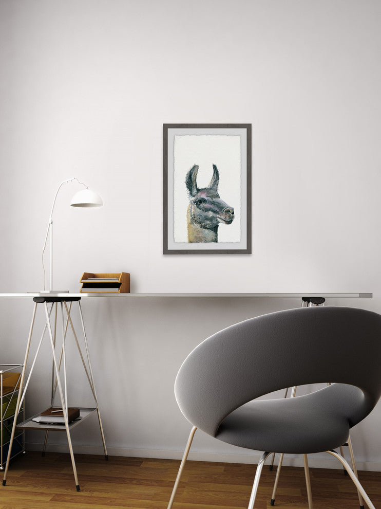 "Side Eye" Framed Painting Print, 24"x36"