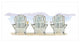 "Girlfriends Cabin VII No Words" Digital Paper Print by Sue Schlabach, 62"x32"