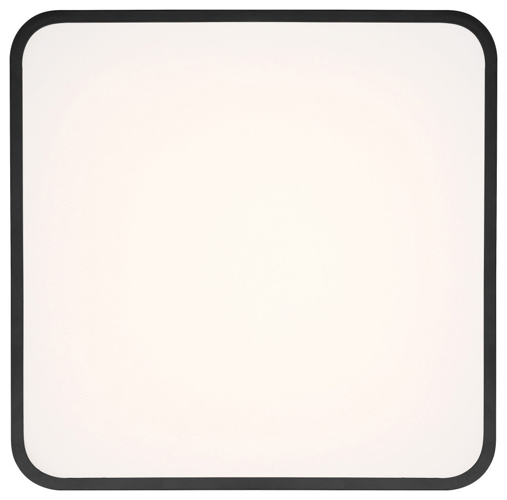 Access Lighting 49982LEDD/ACR Granada 20"W LED Flush Mount Square - Black