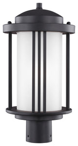 Generation Lighting 8247901 Crowell 17" Tall Outdoor Single Head - Black