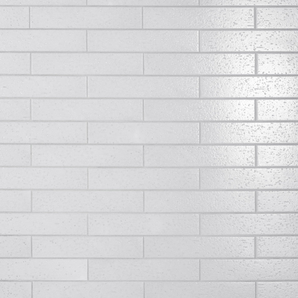 Muretto Bianco Glossy Porcelain Floor and Wall Tile