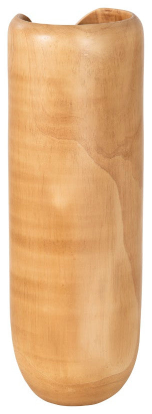 Interval Wood Vase, Natural, Large