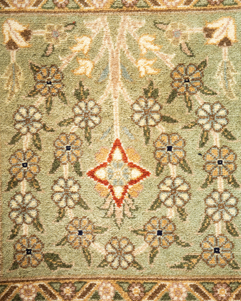 Ahmadnagar, One-of-a-Kind Hand-Knotted Area Rug Ivory, 8'2"x10'3"