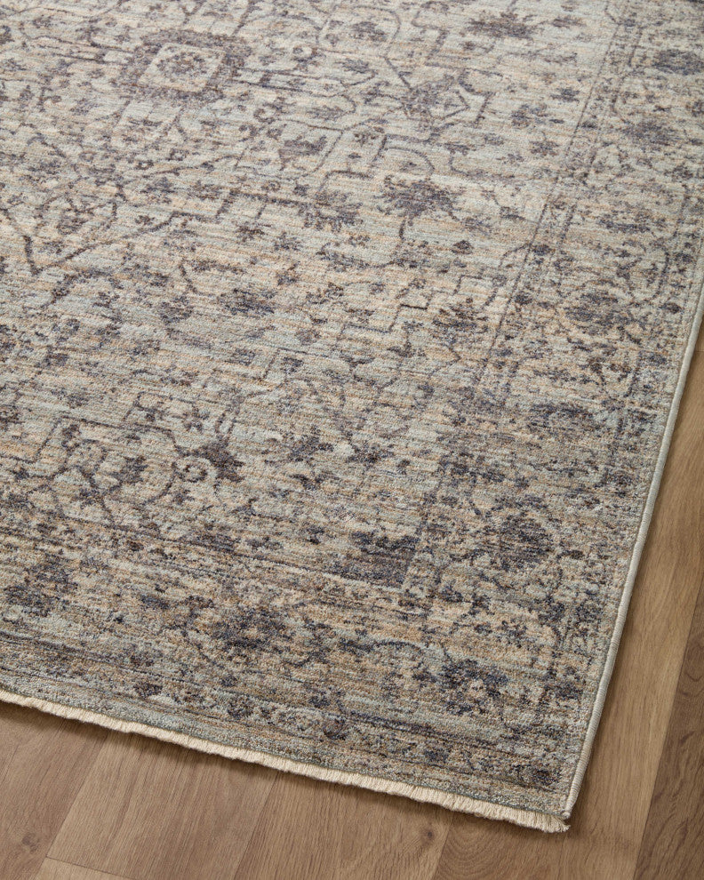 Loloi II Sorrento Mist/Charcoal 7'10"x10'2" Area Rug
