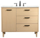 Bailey 42" Bathroom Vanity, Maple
