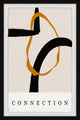 "Golden Connection II" Framed Painting Print, 30x45