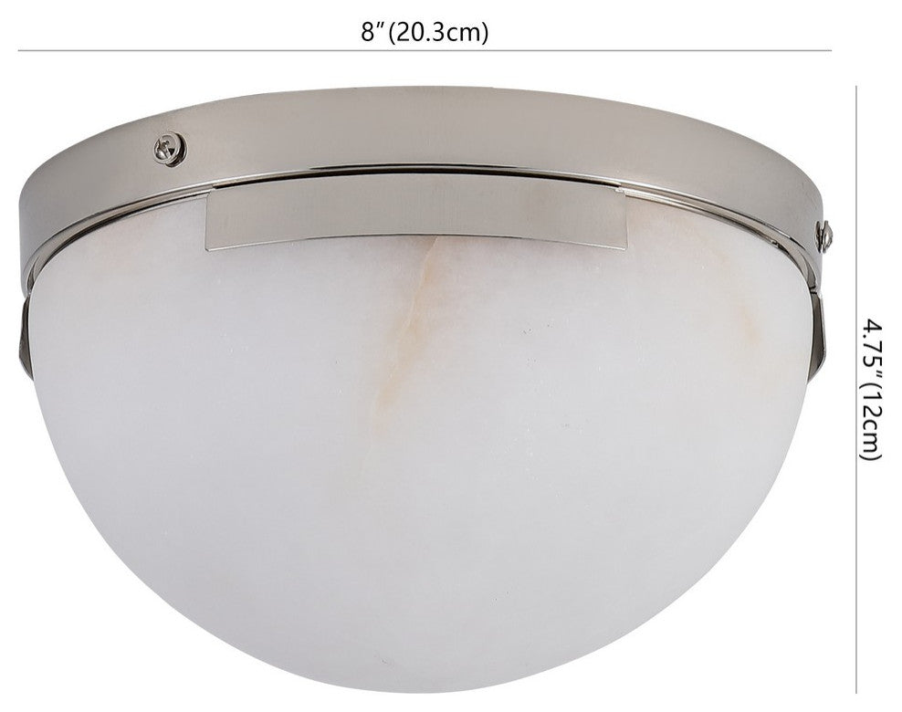 Safavieh Couture Eddie Alabaster Flush Mount