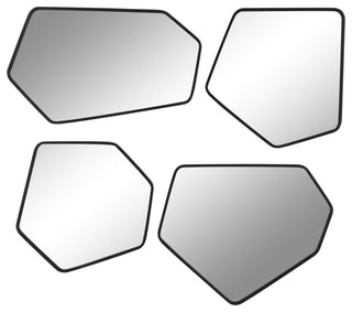 Uttermost 09813 Linneah 20-1/4" x 12-1/8" Specialty Flat Accent - Black