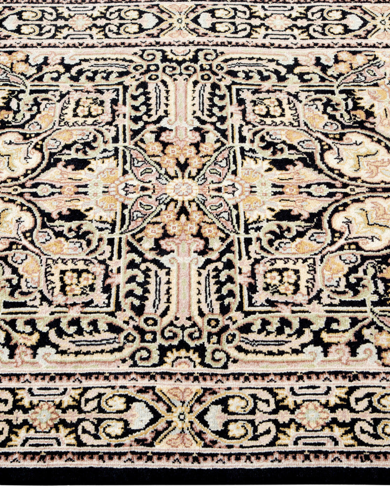 Mogul, One-of-a-Kind Hand-Knotted Area Rug Gray, 2' 7 x 8' 4