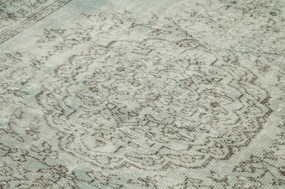 Rug N Carpet - Handwoven Turkish 5' 7" x 9' 7" Unique Overdyed Area Rug