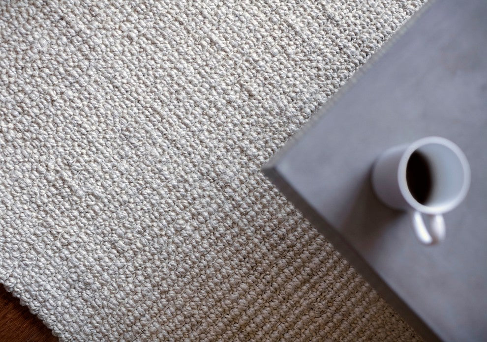 Andes Jute Rug, Ivory, 8'x10'