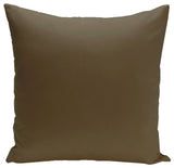 Solid Color Decorative Pillow, Beech, 18"x18"