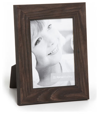 Modern Arber, 1 1/2", Charcoal Black, Roasted Chestnut, 5x7