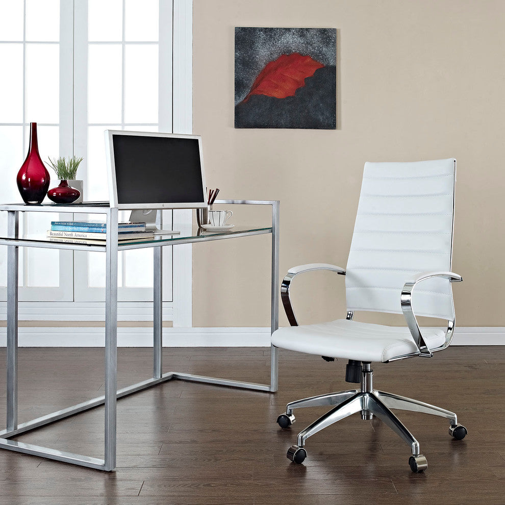 Jive Highback Office Chair in White