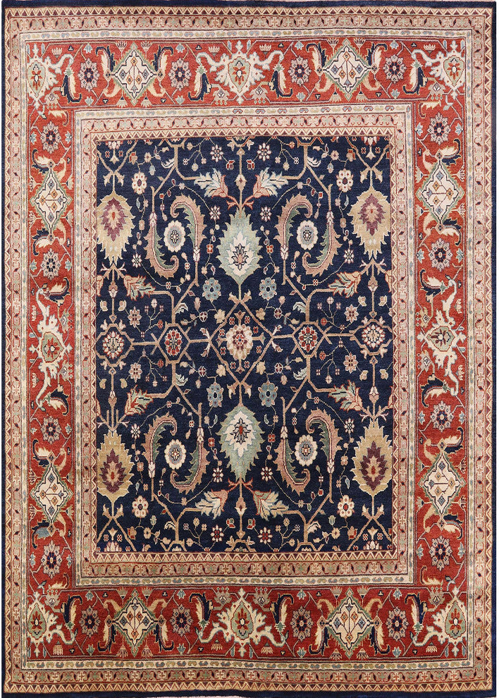 Ahgly Company Indoor Rectangle Mid-Century Modern Area Rugs, 2' x 4'