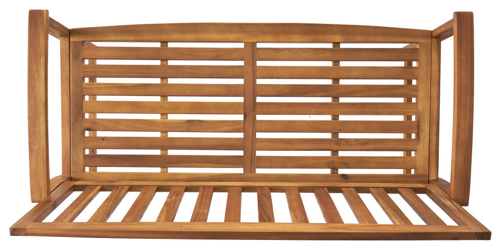 GDF Studio Tamika Teak Finish Acacia Bench