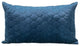 Parkland Collection Bazyli Navy Throw Pillow, Rectangle