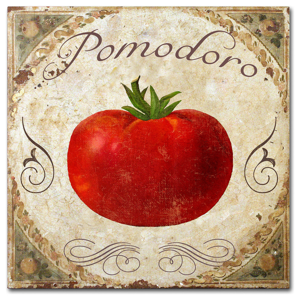 Color Bakery 'Mangia II' Canvas Art, 24"x24"