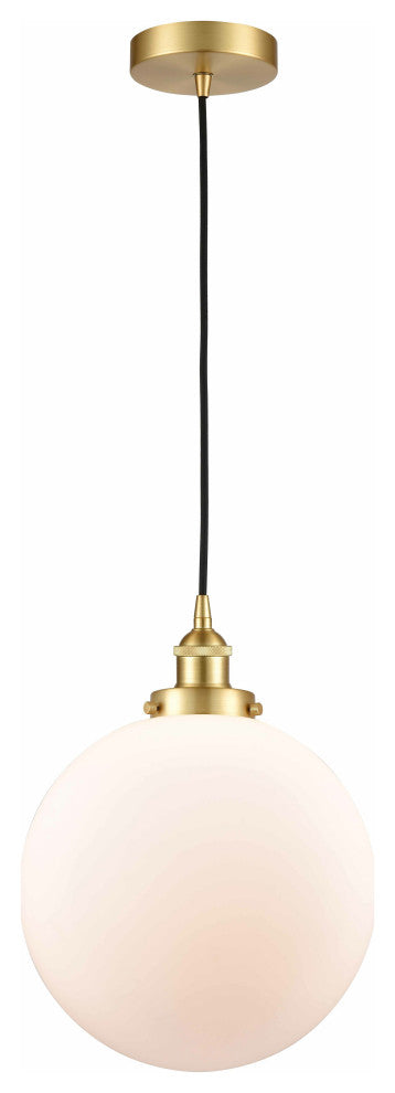 Innovations 616-1PH-SG-G201-12 1-Light Mini Pendant, Satin Gold