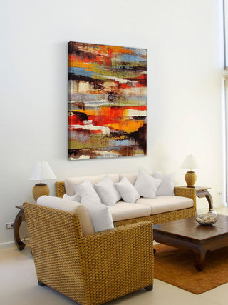 "Tranquility" Painting Print on Canvas by Irena Orlov
