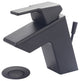 i3 Single Handle Bathroom Sink Faucet, Matte Black