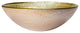 Eden Bath EB_GS74 Champagne Embossed Round Glass Vessel Sink
