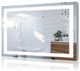 Kiva-Rhyme Black Framed LED Vanity Wall Mounted Bathroom Mirror