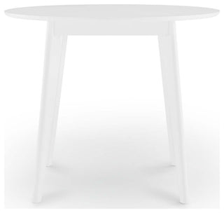 Vision 35" Round Dining Table EEI-3750-WHI