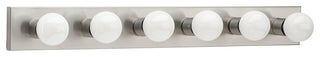 Generation Lighting Lighting 6-Light Center Stage-Light, Brushed Stainless