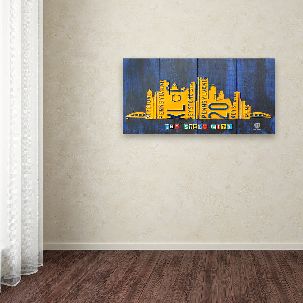 "Pittsburgh Skyline" Canvas Art by Design Turnpike