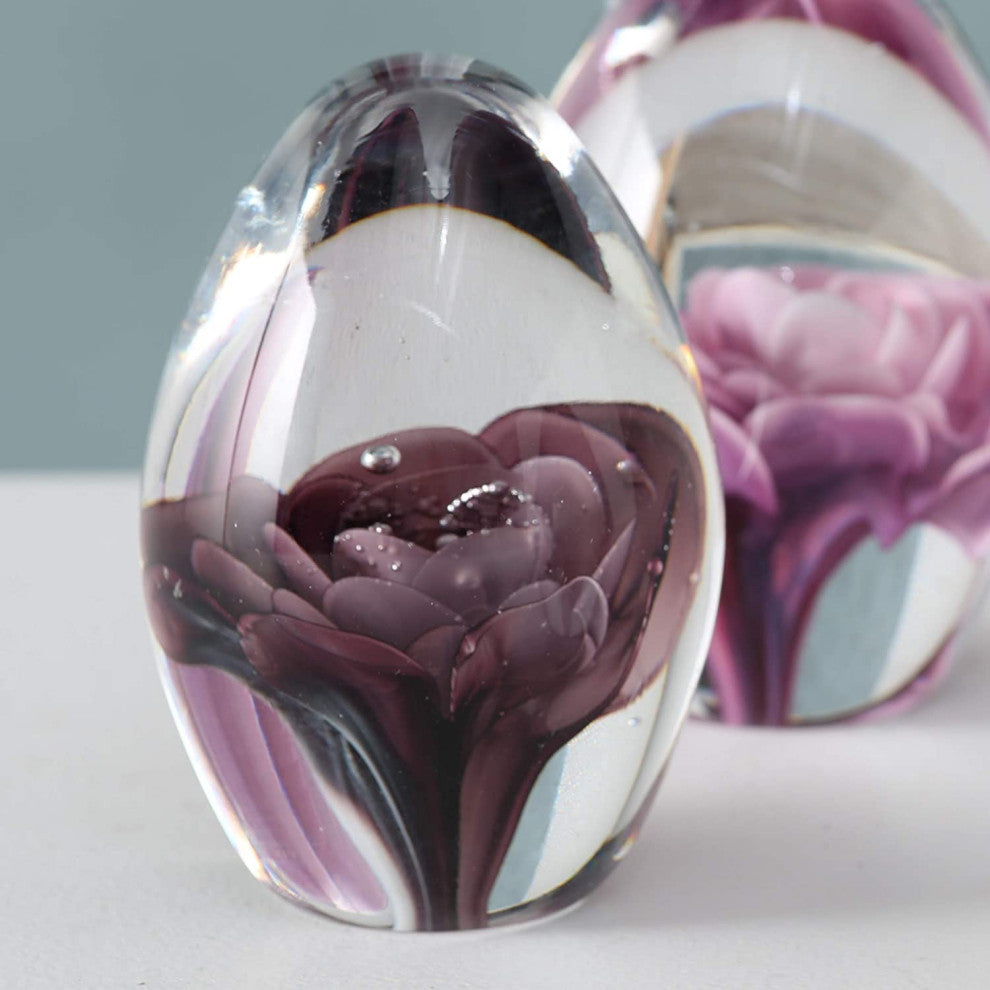 Flower, Egg Paperweight