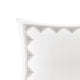 INK+IVY Isla Embroidered 26x26" Euro Sham Cover, White