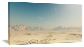 "Sandy Dessert" Landscape Canvas Photo Print, 32"x16"