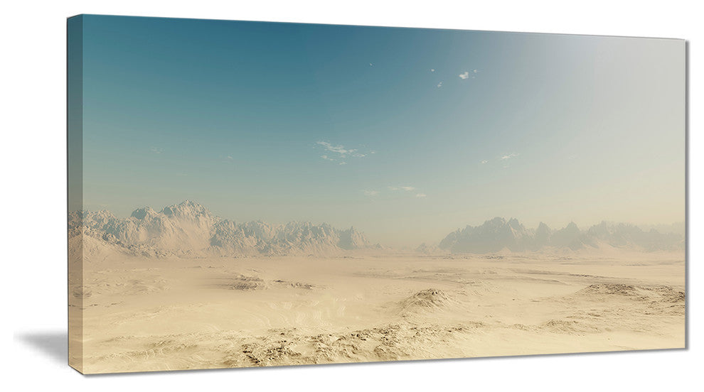"Sandy Dessert" Landscape Canvas Photo Print, 32"x16"