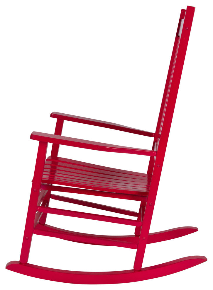 Vermont Porch Rocker, Chili Pepper Red